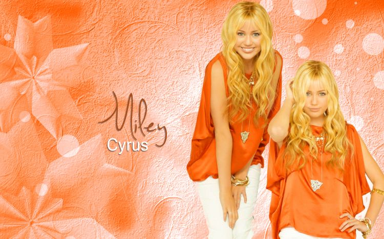 Fonds d'cran Clbrits Femme Miley Cyrus Wallpaper N368122