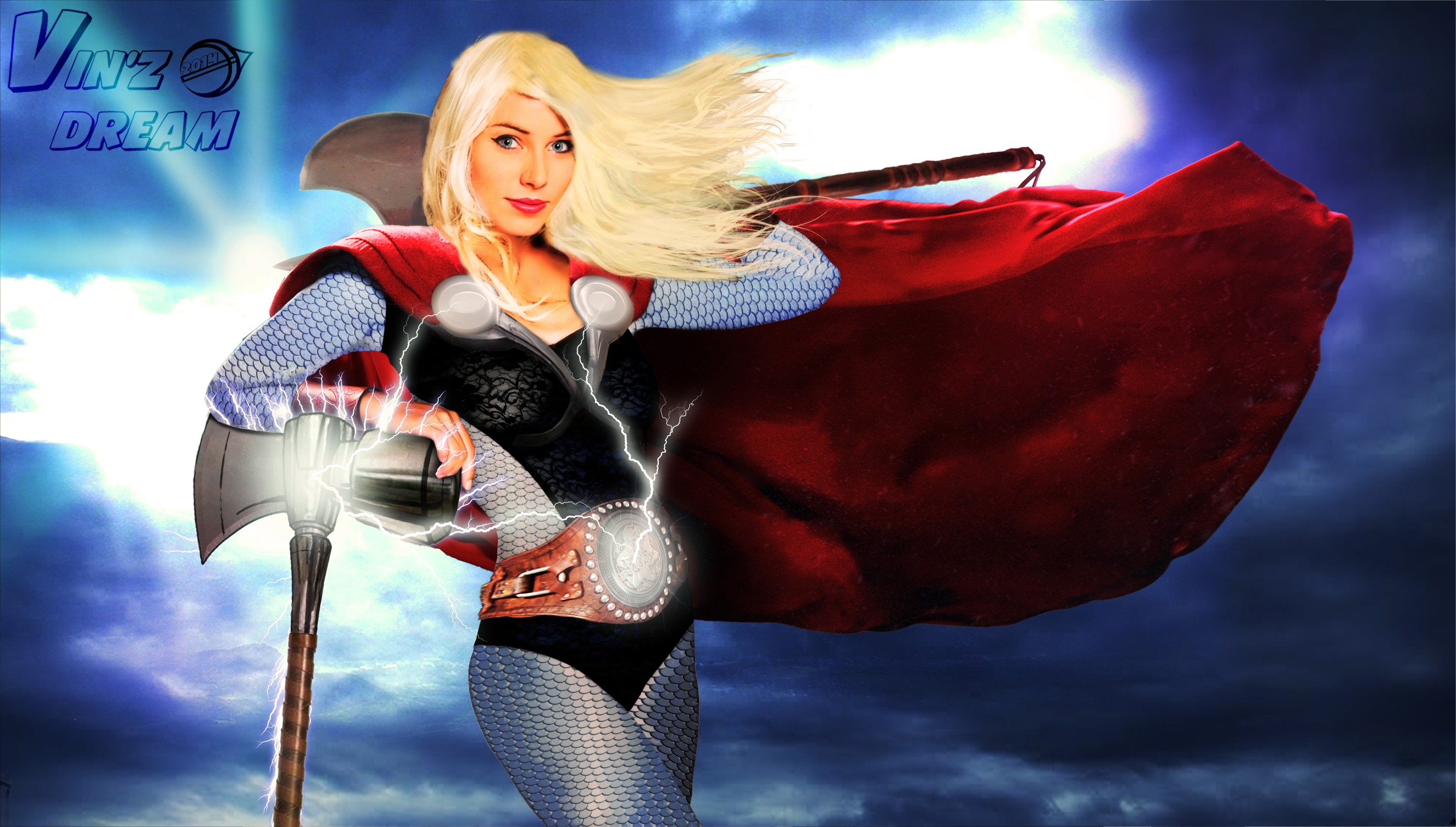 Wallpapers Digital Art Women - Femininity tarene (thor girl)