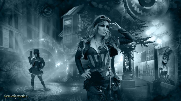 Wallpapers Fantasy and Science Fiction Steampunk Two times