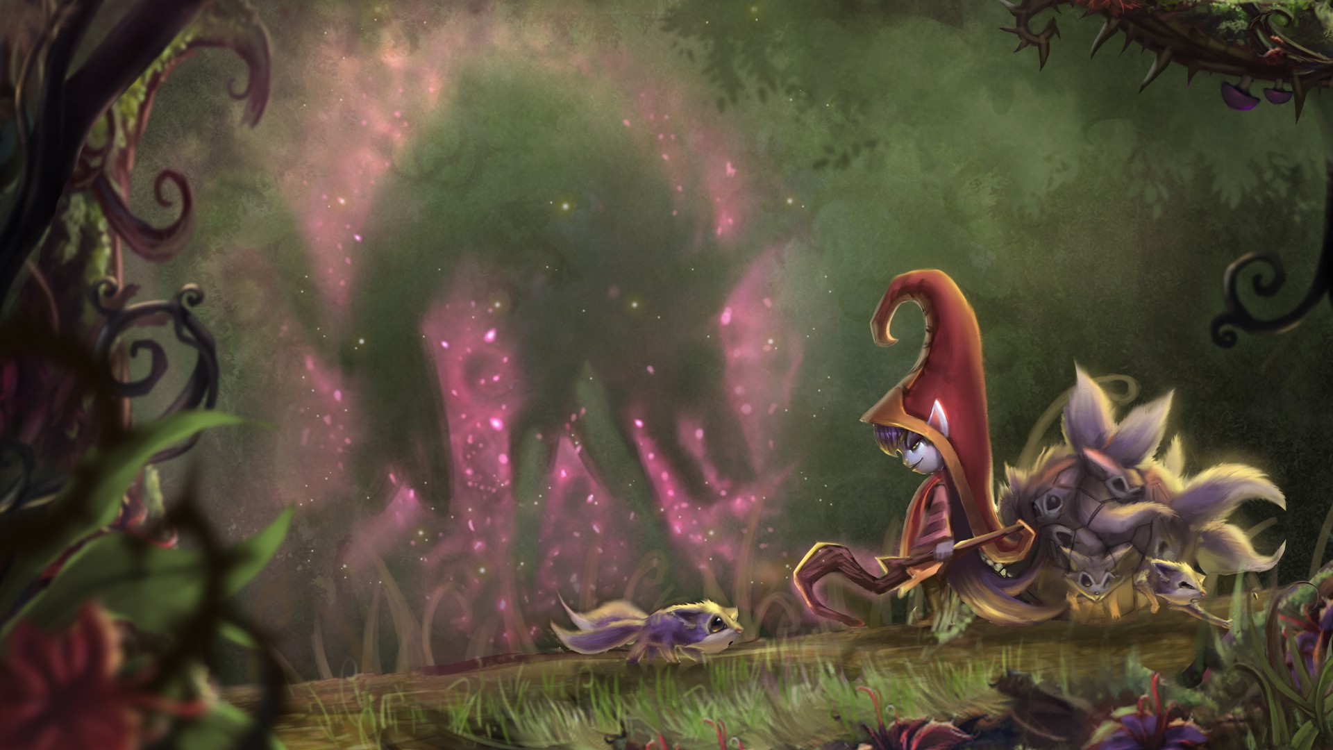 Fonds d'cran Jeux Vido League of Legends - Clash of Fates Lulu the Fae Sorceress