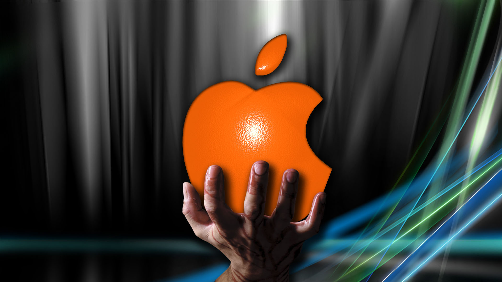 Fonds d'cran Informatique Apple HandApple