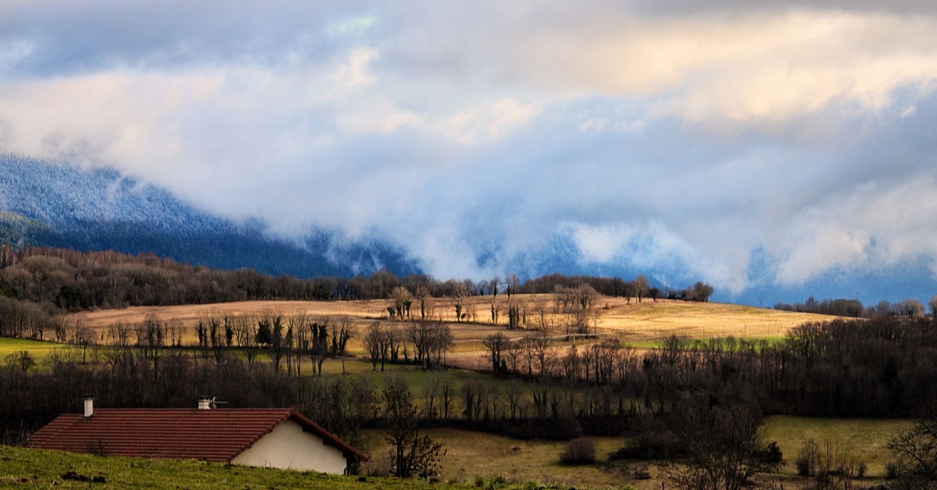 Fonds d'cran Nature Paysages Vision campagnarde