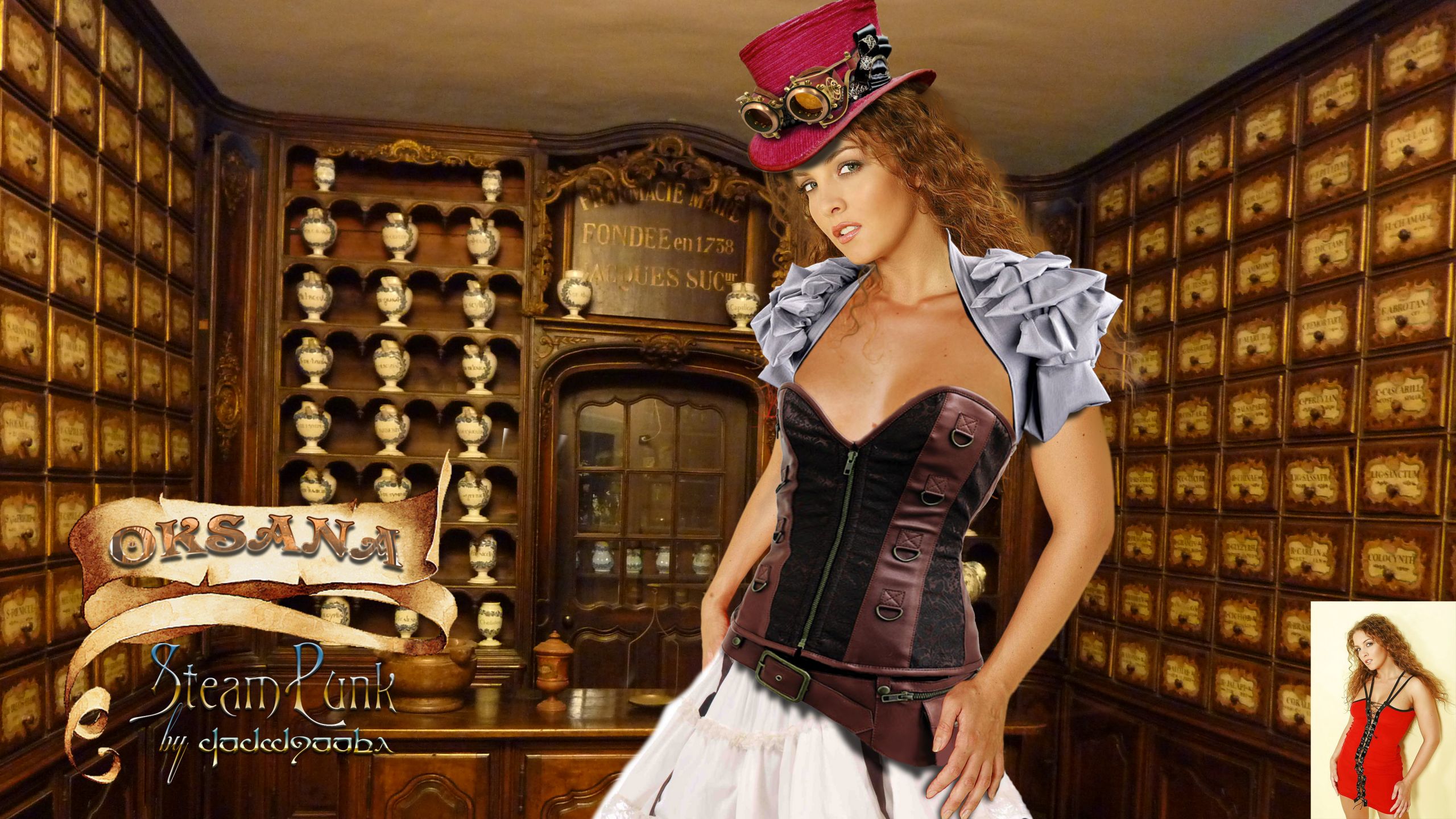 Wallpapers Fantasy and Science Fiction Steampunk Oksana steampunk