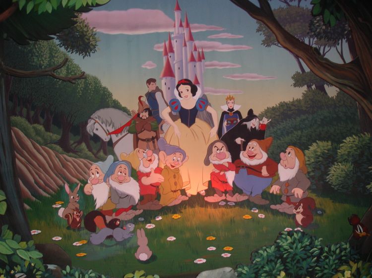 Fonds d'cran Dessins Anims Blanche Neige et les 7 Nains Wallpaper N369506