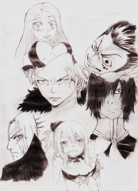 Fonds d'cran Art - Crayon Manga - Fairy Tail Sting rog ect 