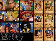  Manga One Piece poster wanted