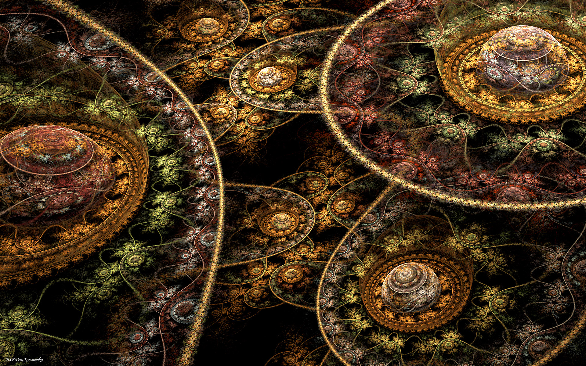 Wallpapers Digital Art Fractals, Kaleidoscope 