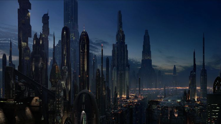 Wallpapers Fantasy and Science Fiction Future cities Wallpaper N369778