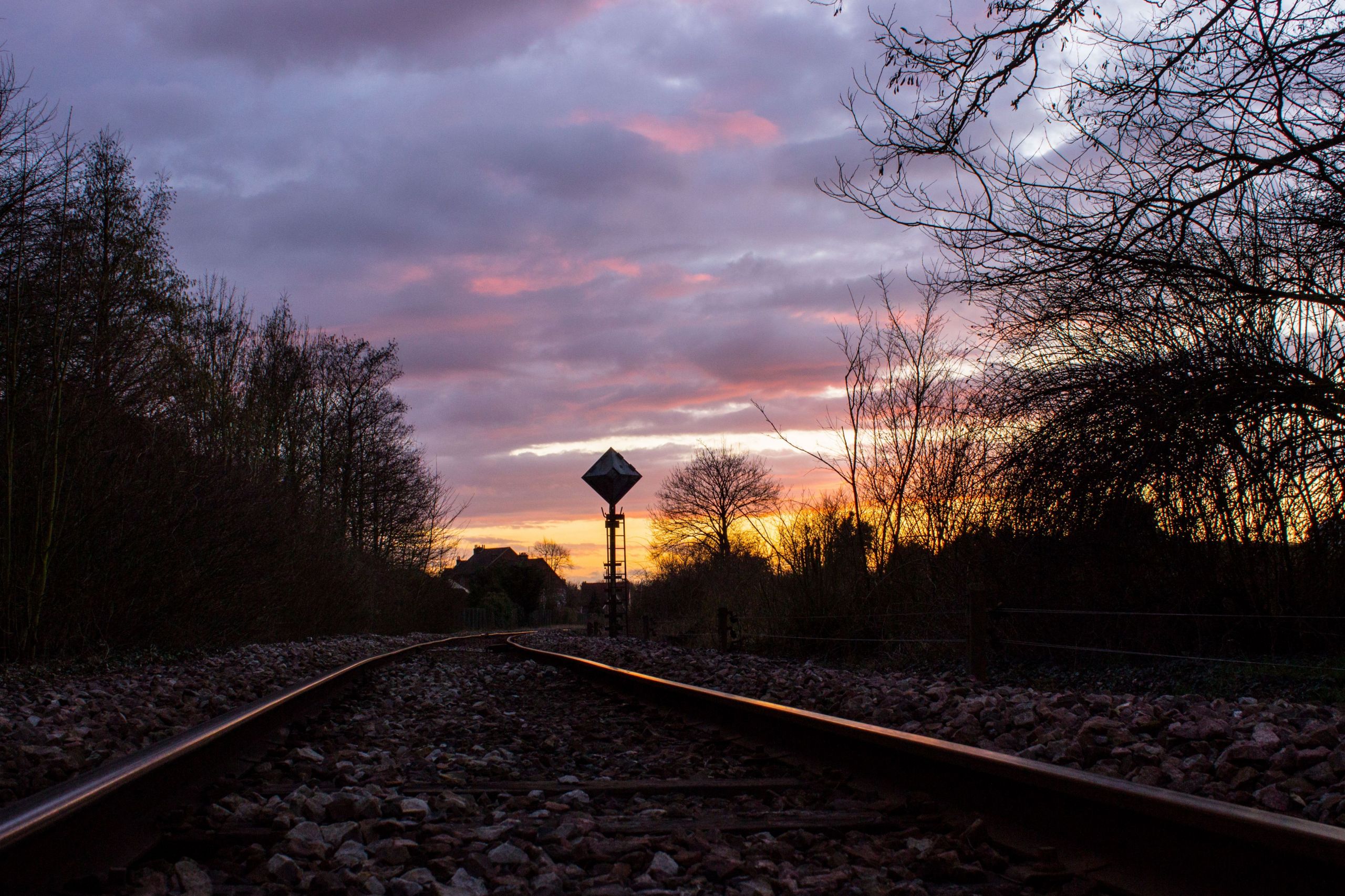 Fonds d'cran Constructions et architecture Gares - Rails 