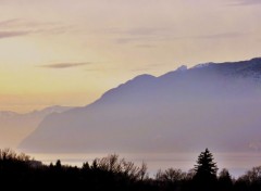  Nature Brumes au dessus du lac du Bourget