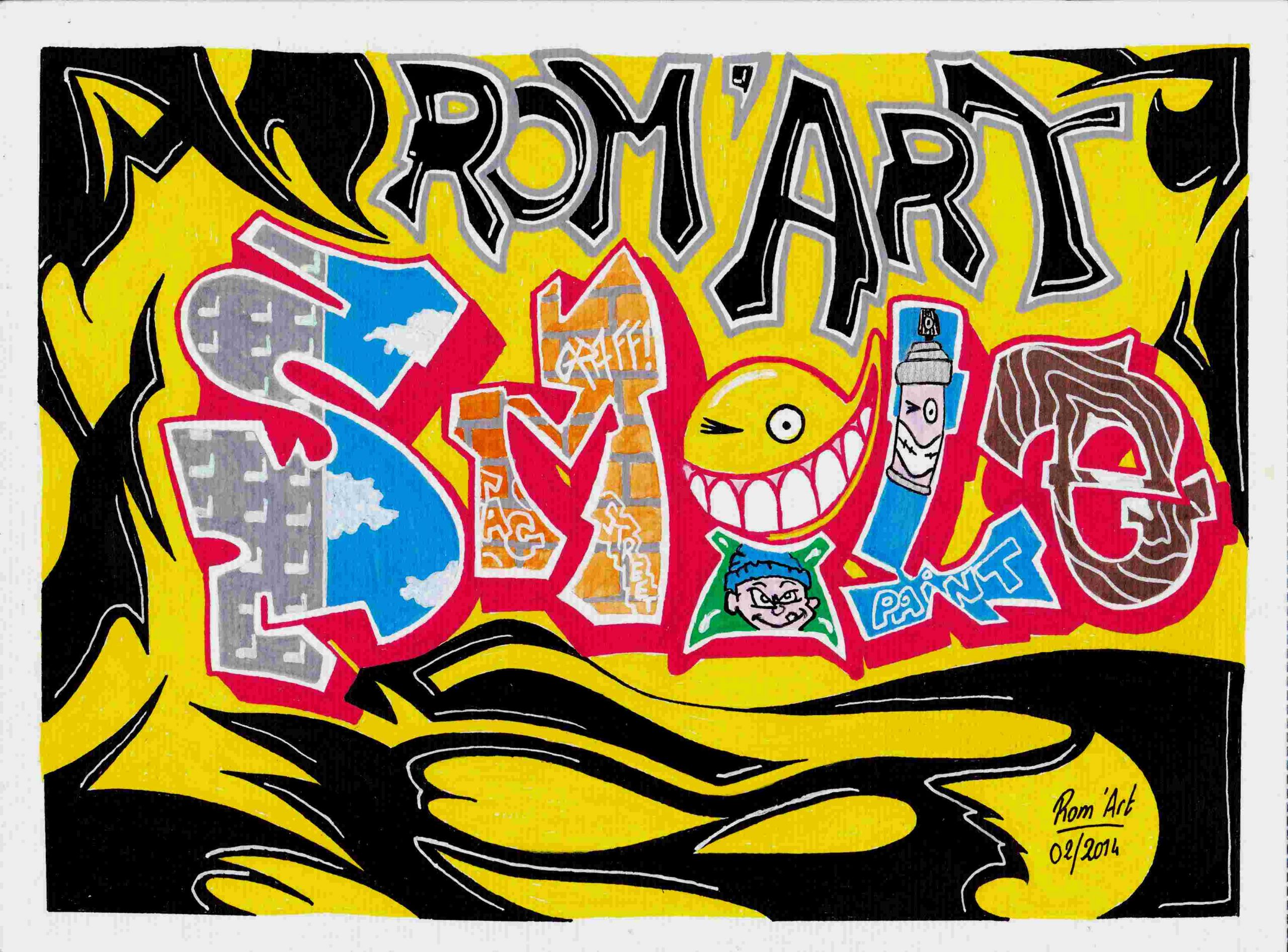 Fonds d'cran Art - Peinture Graffitis 