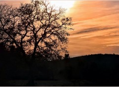  Nature coucher de soleil à la campagne