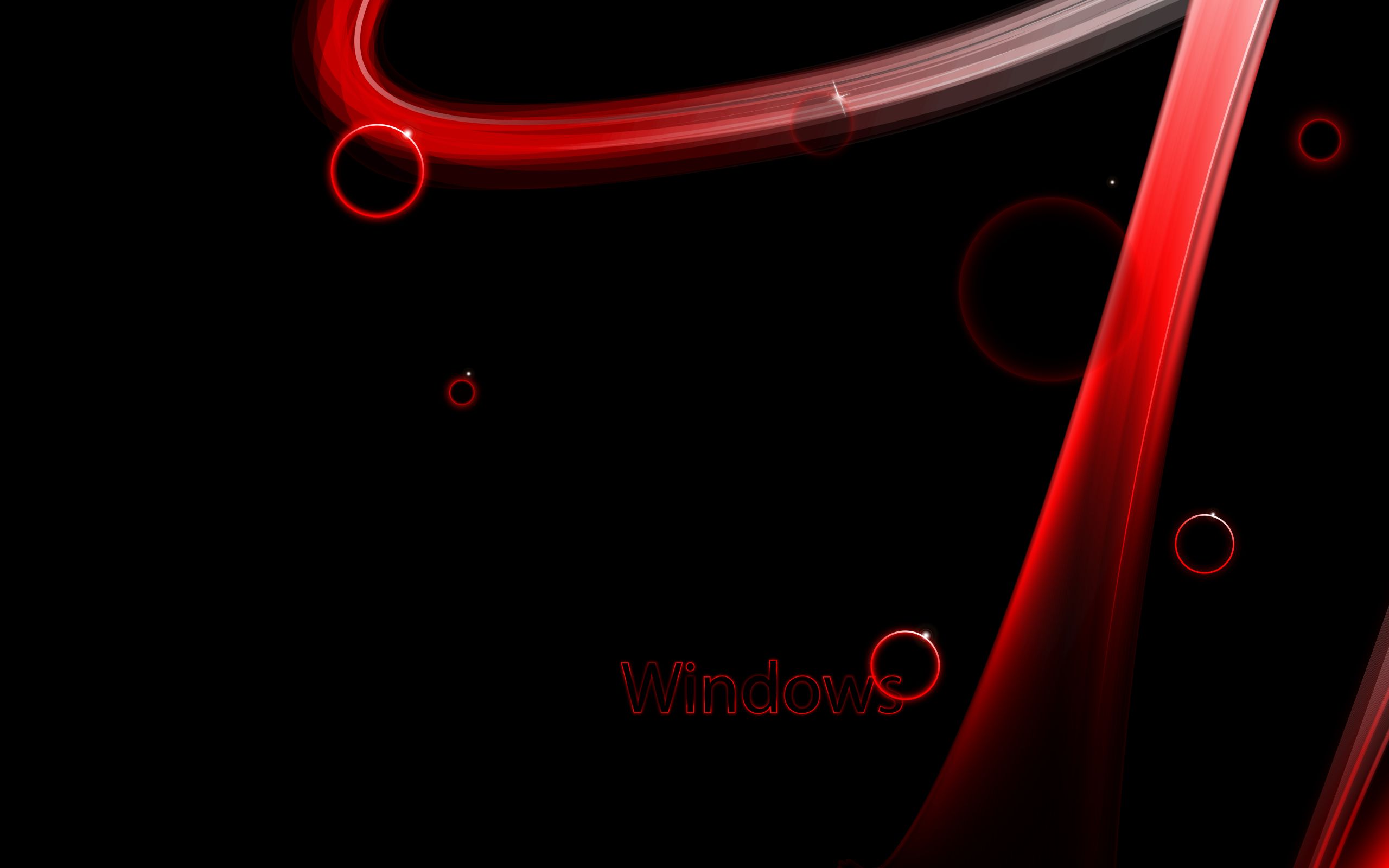 Fonds d'cran Informatique Windows 7 Windows 7 rouge