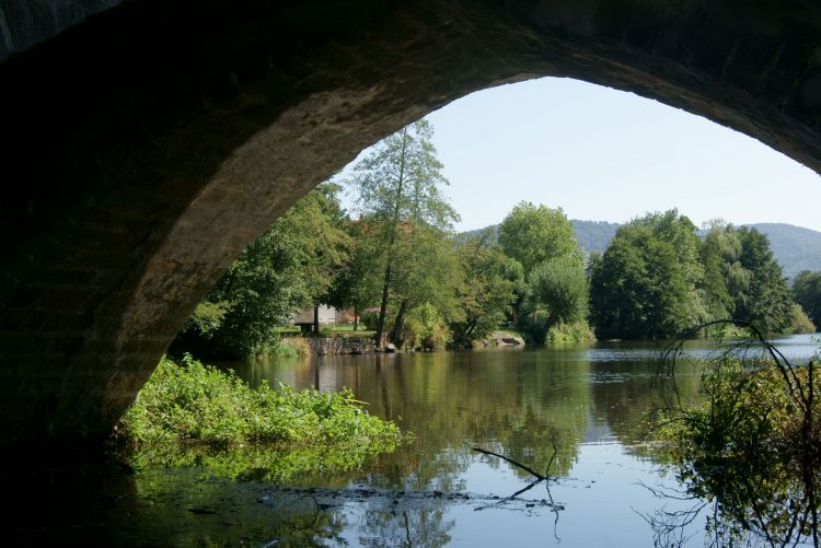 Wallpapers Nature Rivers - Torrents sous le pont