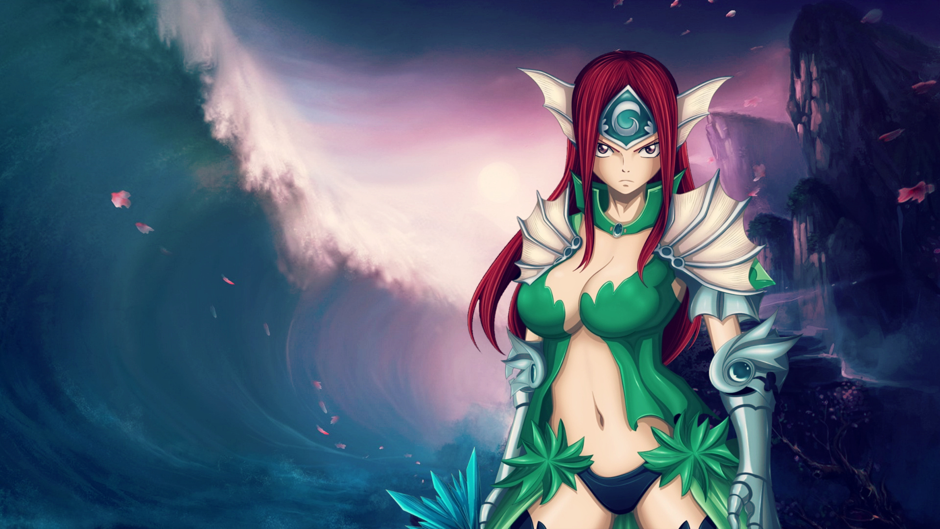 Fonds d'cran Manga Fairy Tail Erza Scarlet - Wallpaper