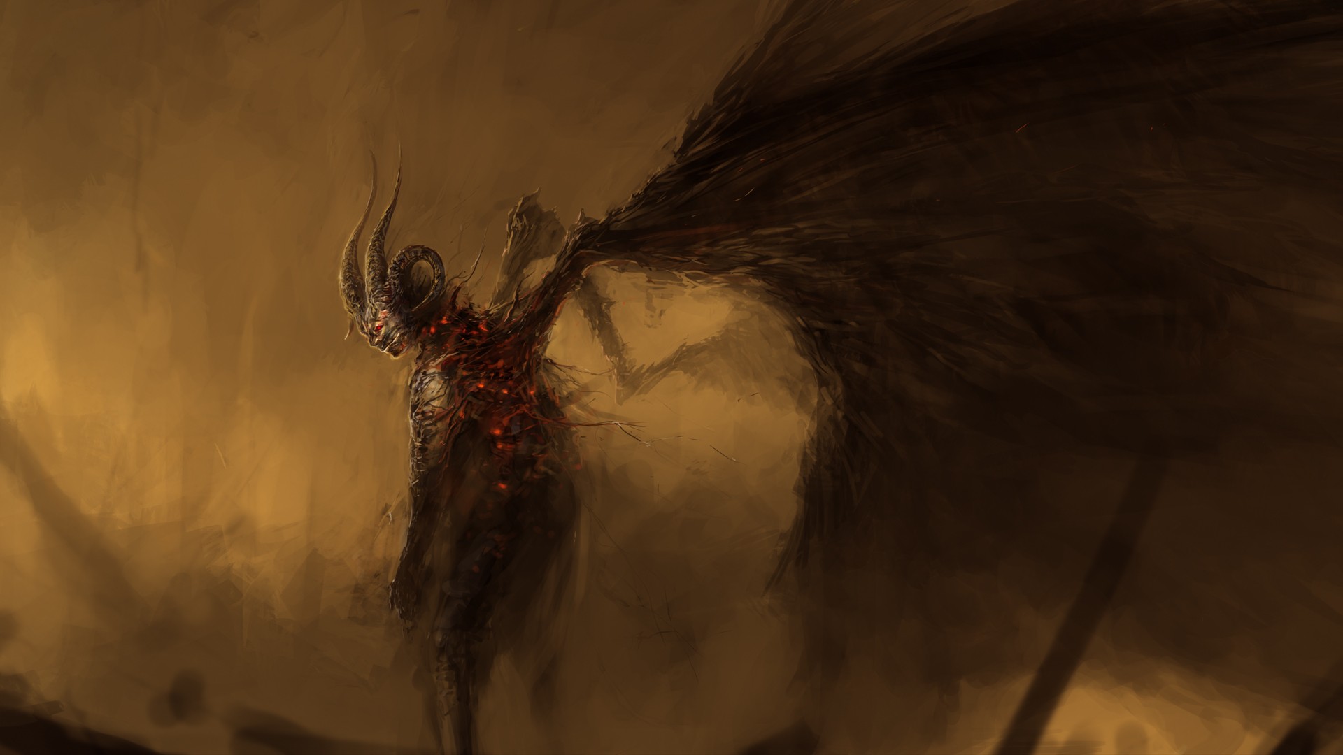 Wallpapers Fantasy and Science Fiction Demons - Hell 