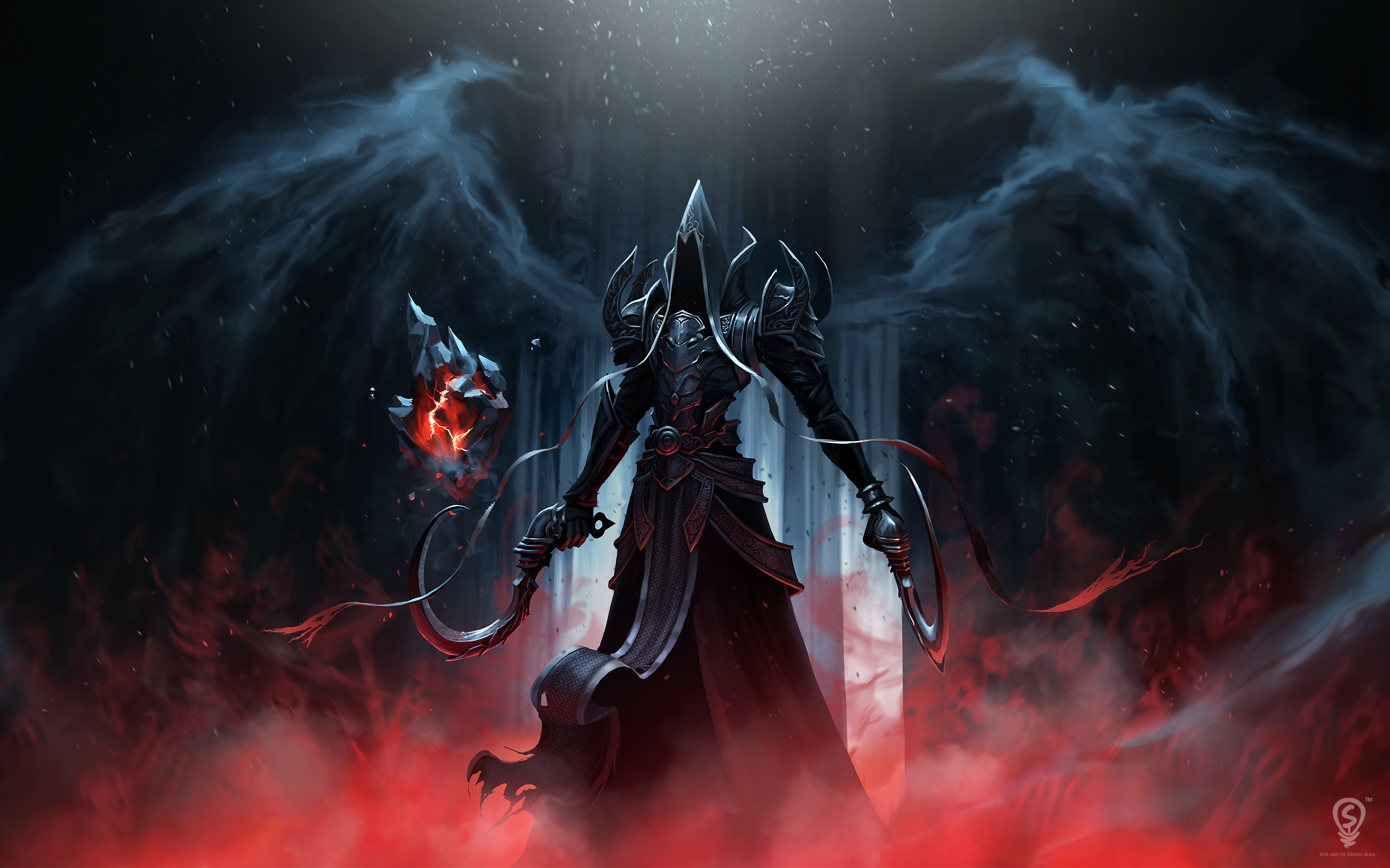 Fonds d'cran Fantasy et Science Fiction Guerriers - Guerrires Reaper of Souls - Blizzard