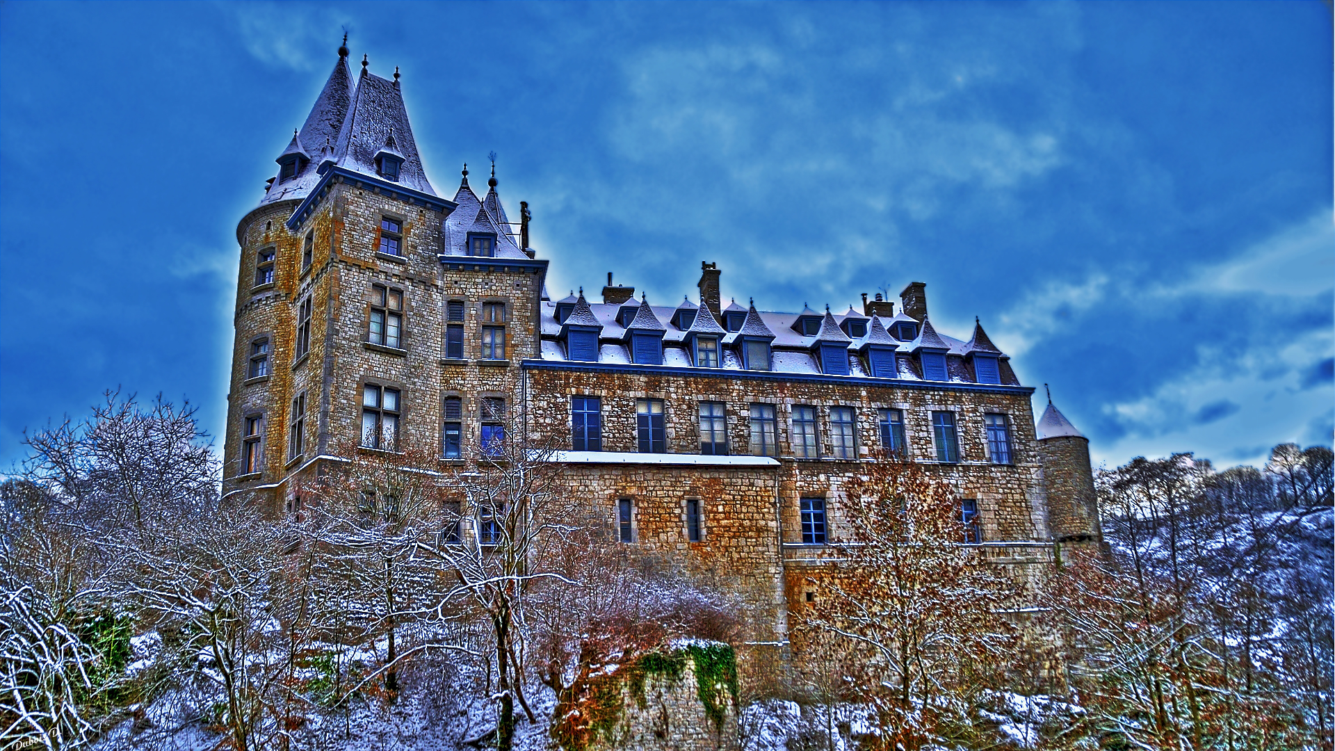 Wallpapers Constructions and architecture Buildings Château de Durbuy