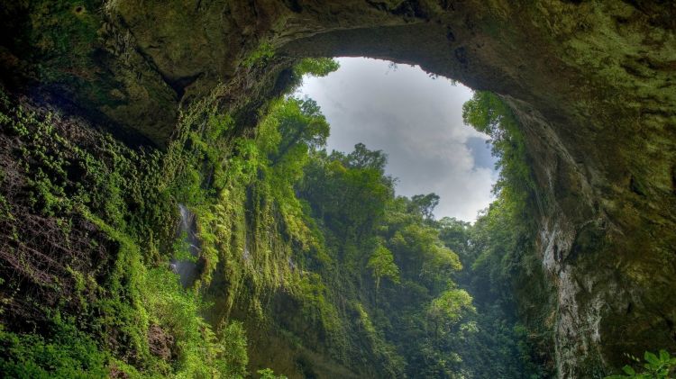 Fonds d'cran Nature Cavernes - Grottes Wallpaper N371551