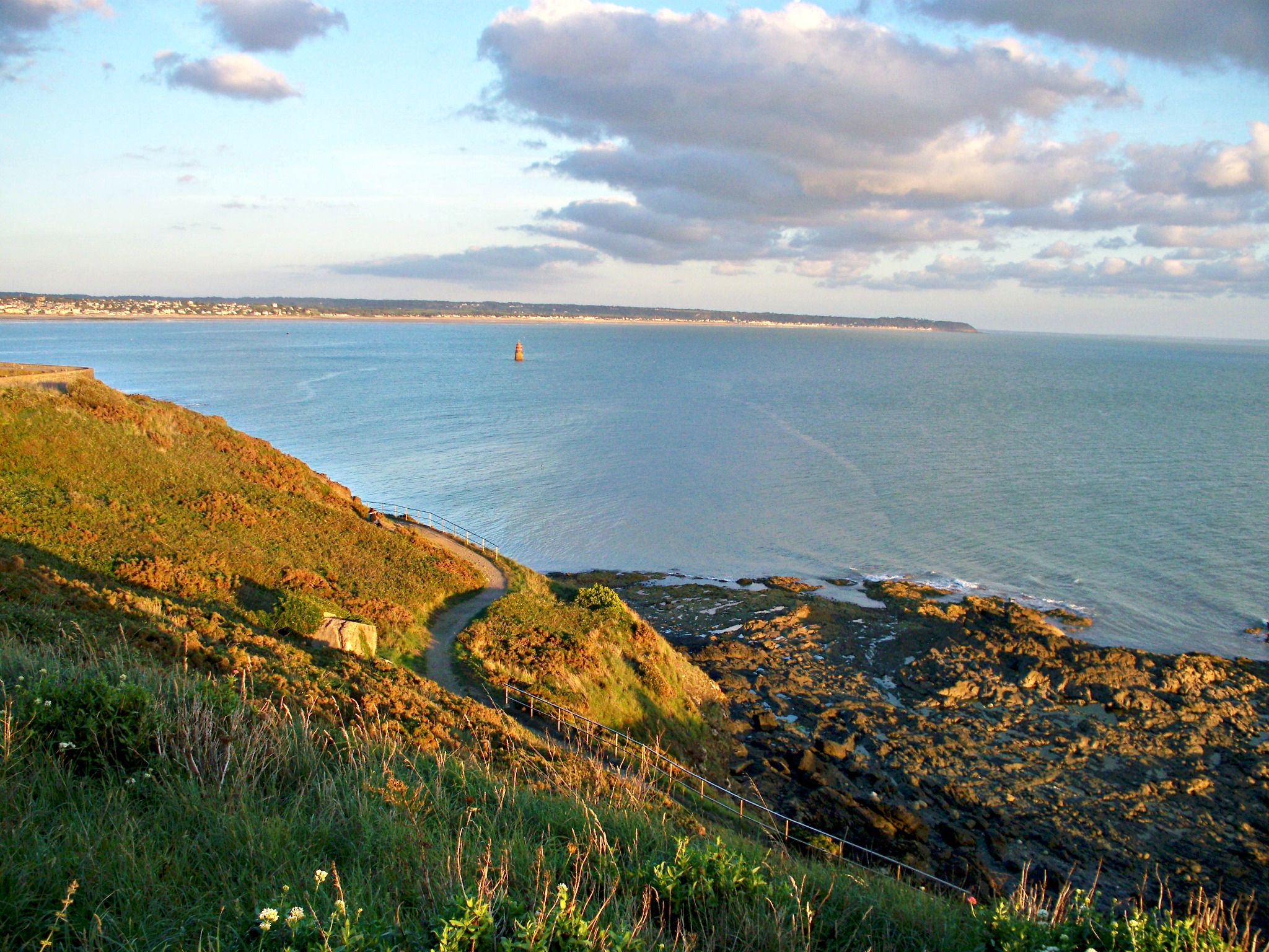 Fonds d'cran Nature Mers - Ocans - Plages Cote normande