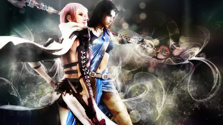 Fonds d'cran Jeux Vido Final Fantasy Lightning Returns  Le duo des dunes de la mort