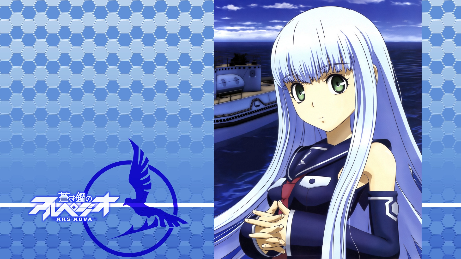 Fonds d'cran Manga Aoki Hagane no Arpeggio  Aoki Hagane no Arpeggio 