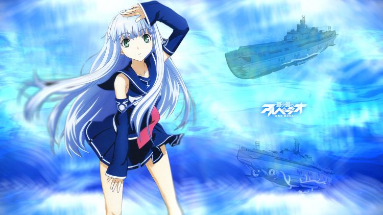 Fonds d'cran Manga Aoki Hagane no Arpeggio  Aoki Hagane no Arpeggio 