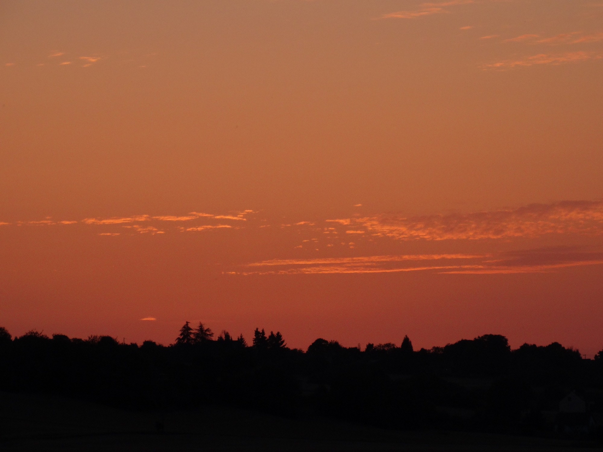 Wallpapers Nature Skies - Clouds Paysage au crépuscule