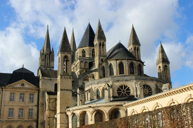 Wallpapers Constructions and architecture Religious Buildings Abbaye aux Hommes - Caen