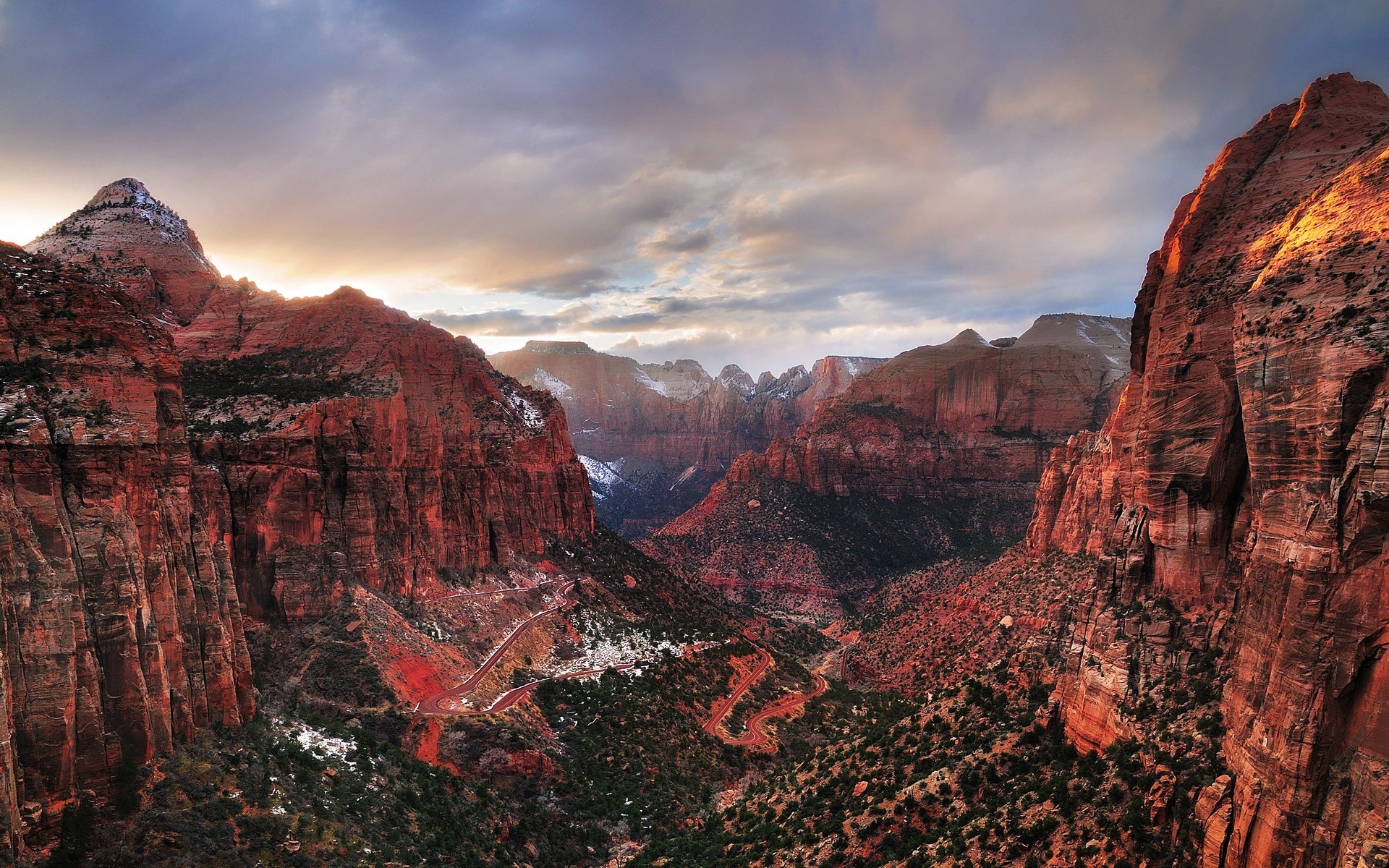 Fonds d'cran Nature Canyons 