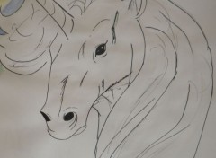  Art - Pencil La p'tite licorne