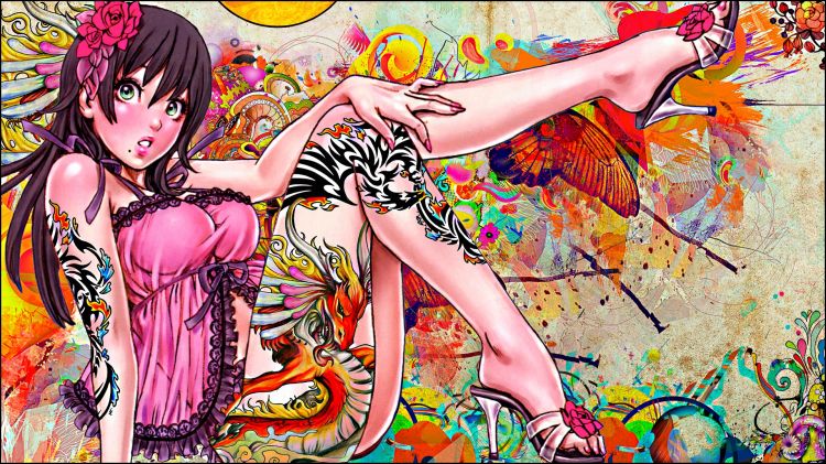 Fonds d'cran Manga Sexy Wallpaper N372829