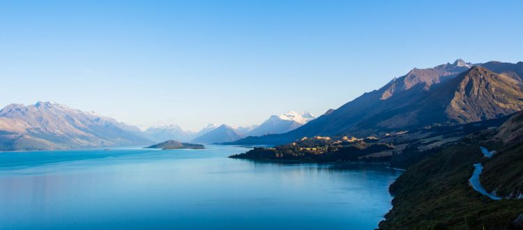 Fonds d'cran Nature Lacs - Etangs Queenstown lac