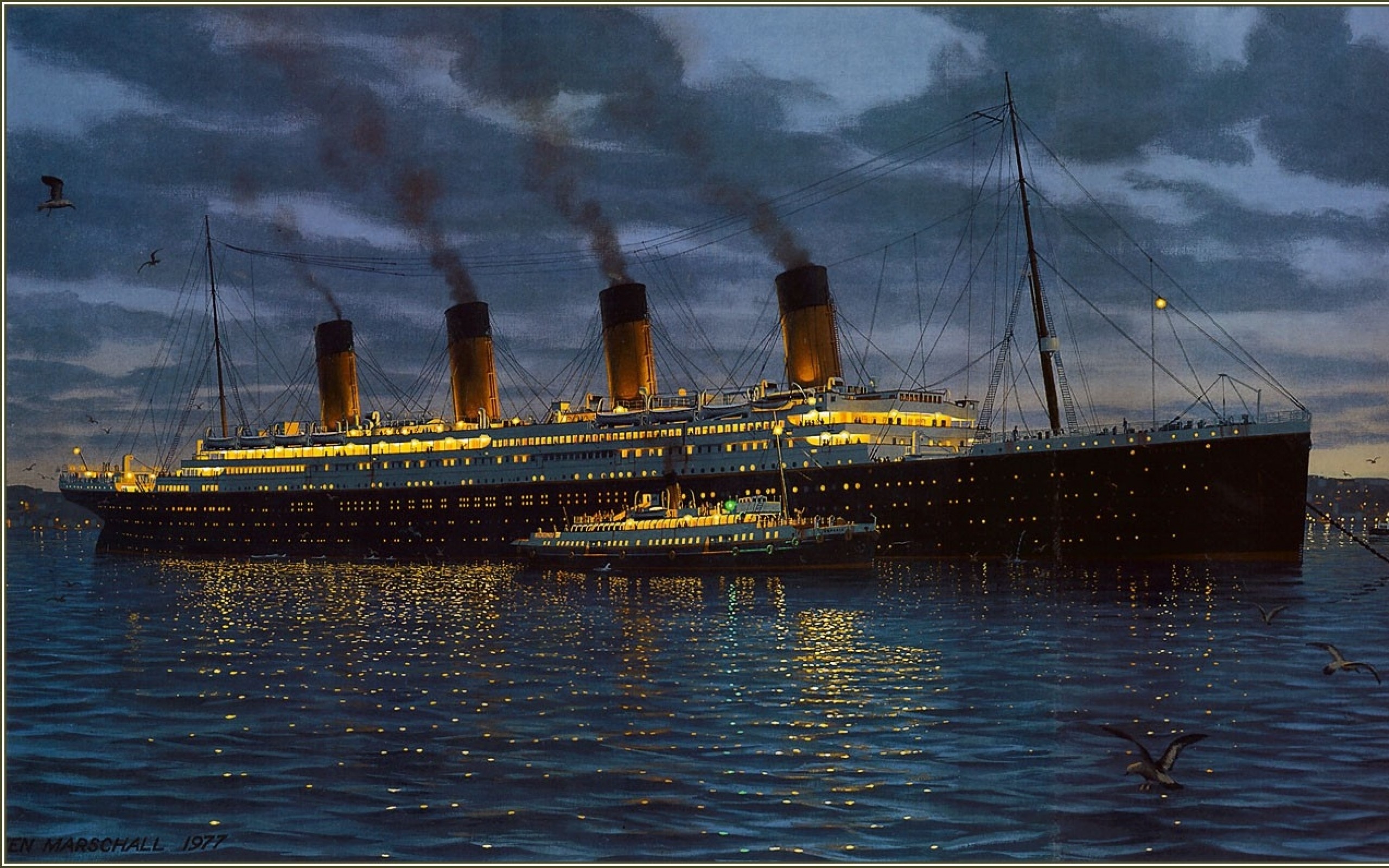 Wallpapers Boats Titanic 