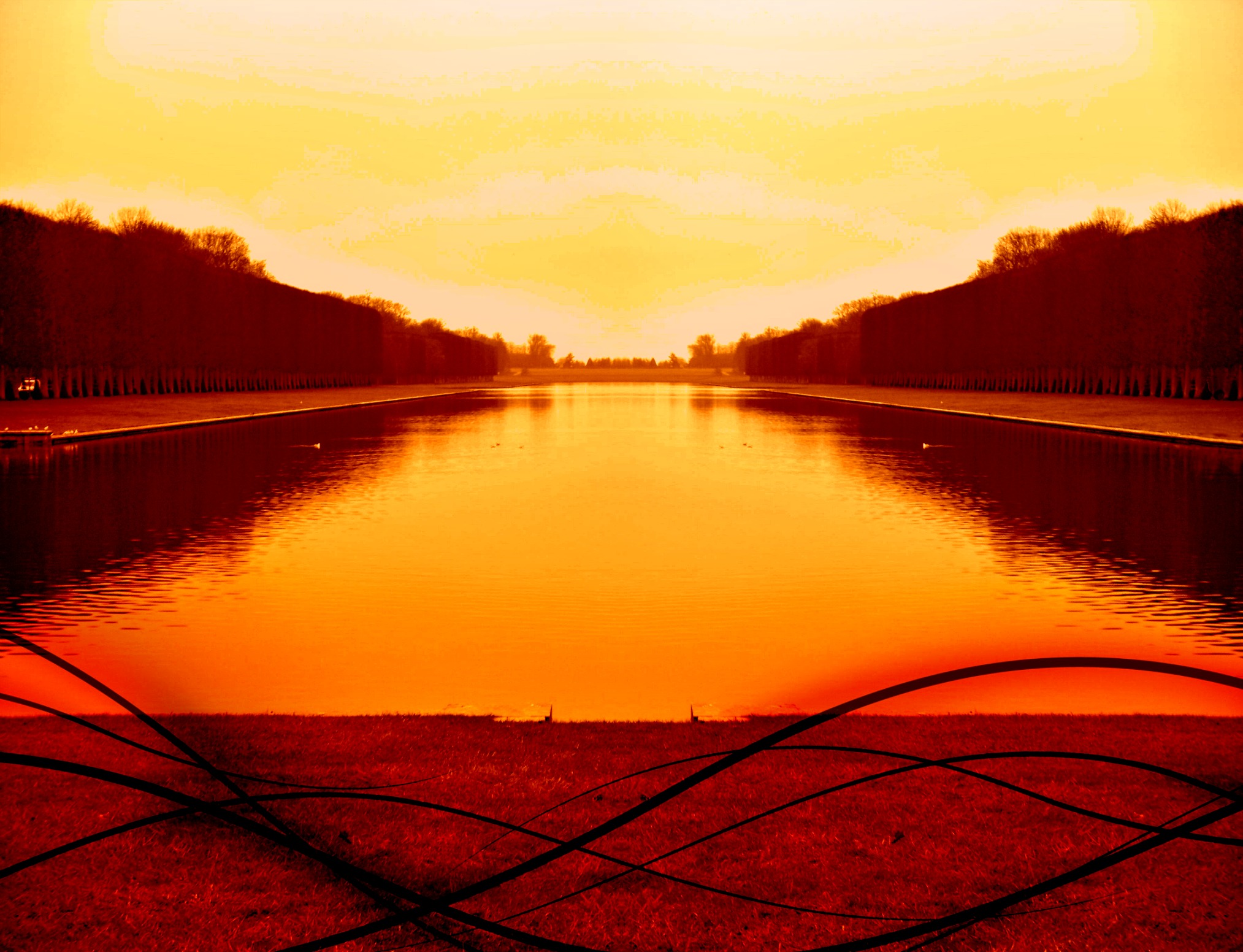 Wallpapers Nature Lakes - Ponds lac de Versaille