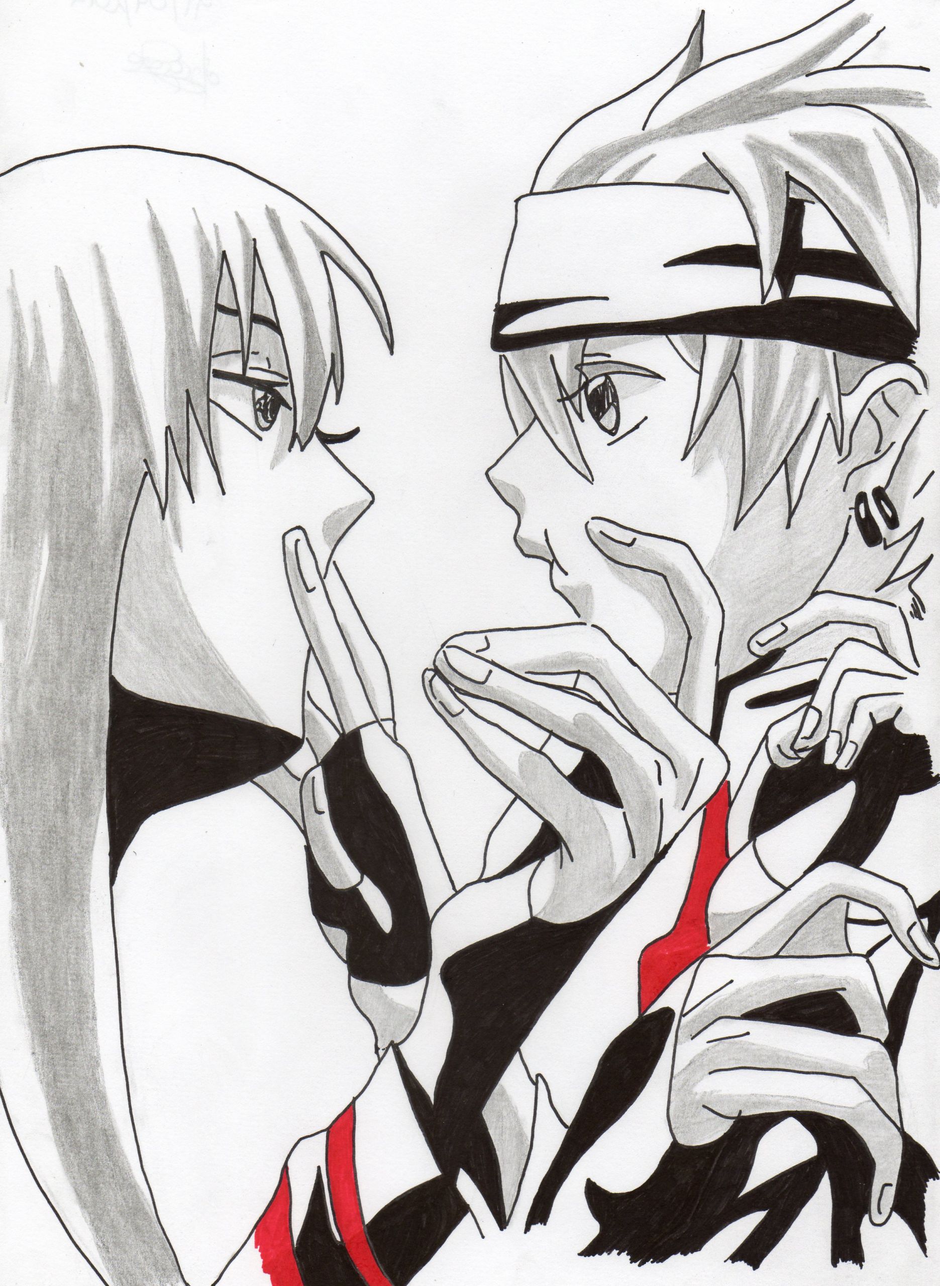 Fonds d'cran Art - Crayon Manga - D. Gray-man 