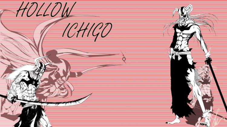 Fonds d'cran Manga Bleach Hollow Ichigo