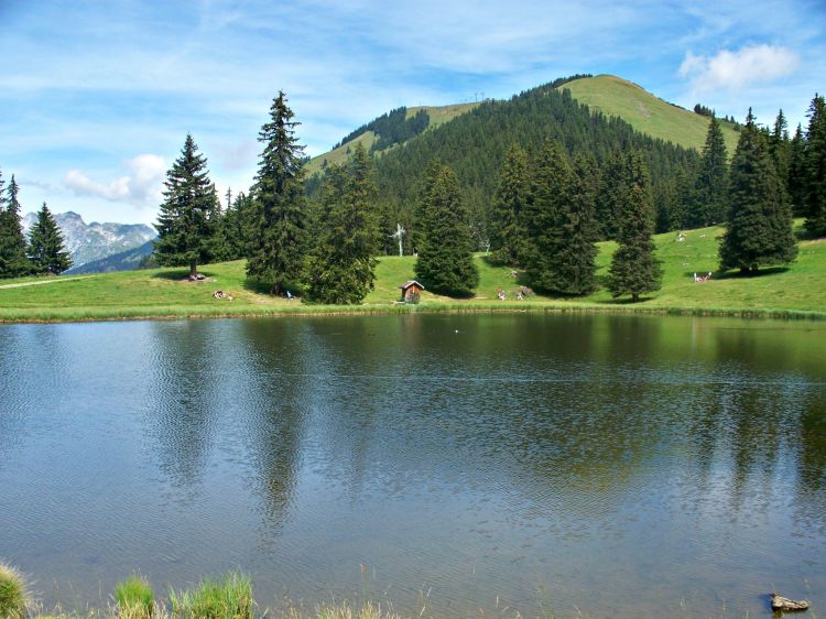 Wallpapers Nature Lakes - Ponds lac dans la montagne