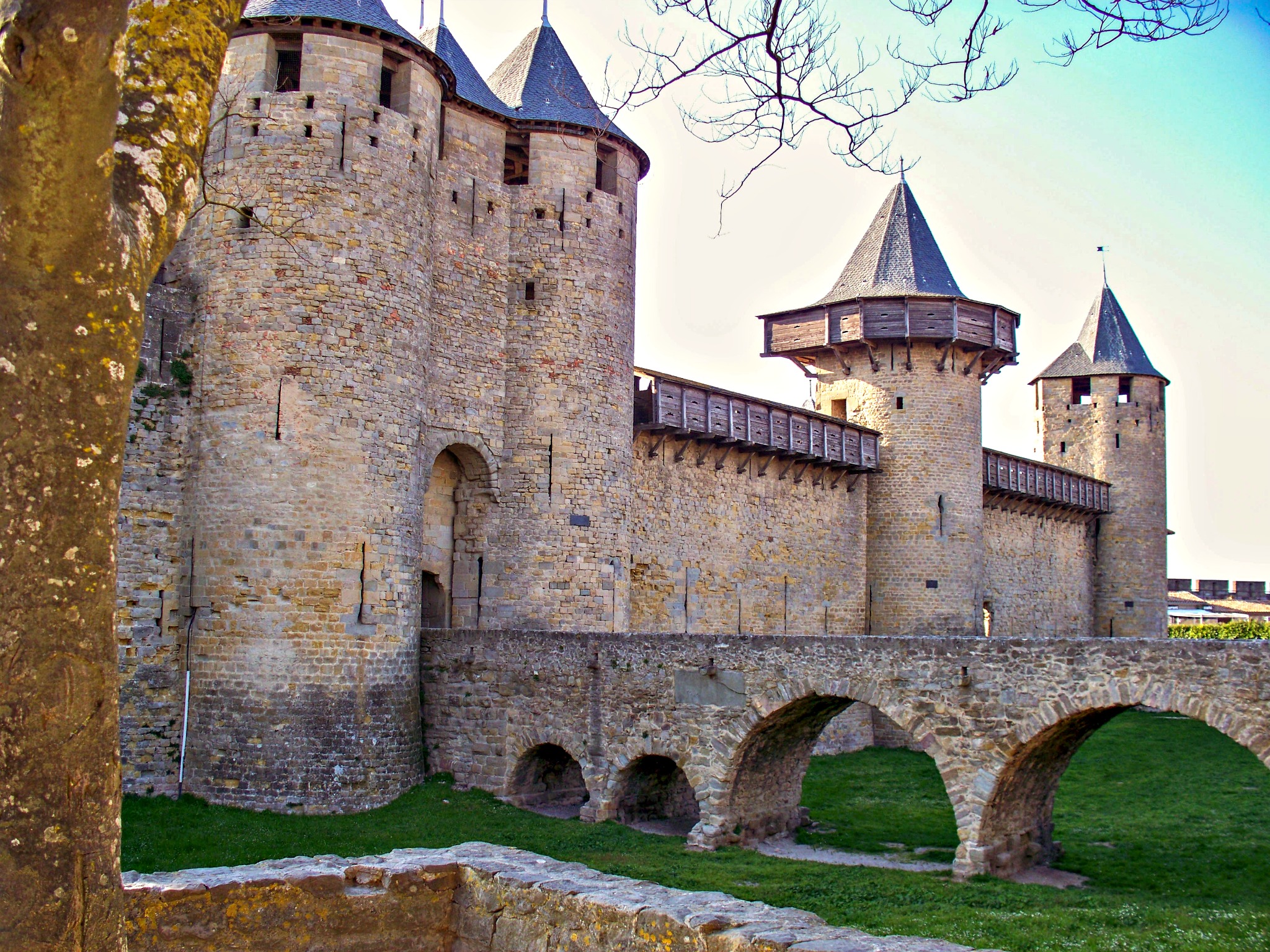 Wallpapers Constructions and architecture Castles - Palace chateau de Carcassonne