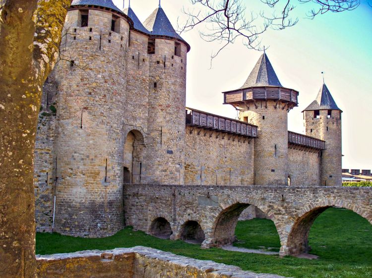 Fonds d'cran Constructions et architecture Chteaux - Palais chateau de Carcassonne