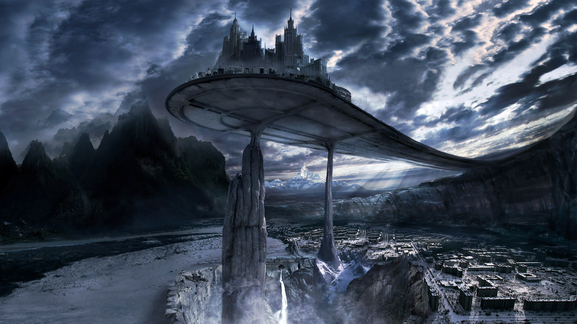 Wallpapers Fantasy and Science Fiction Future cities 