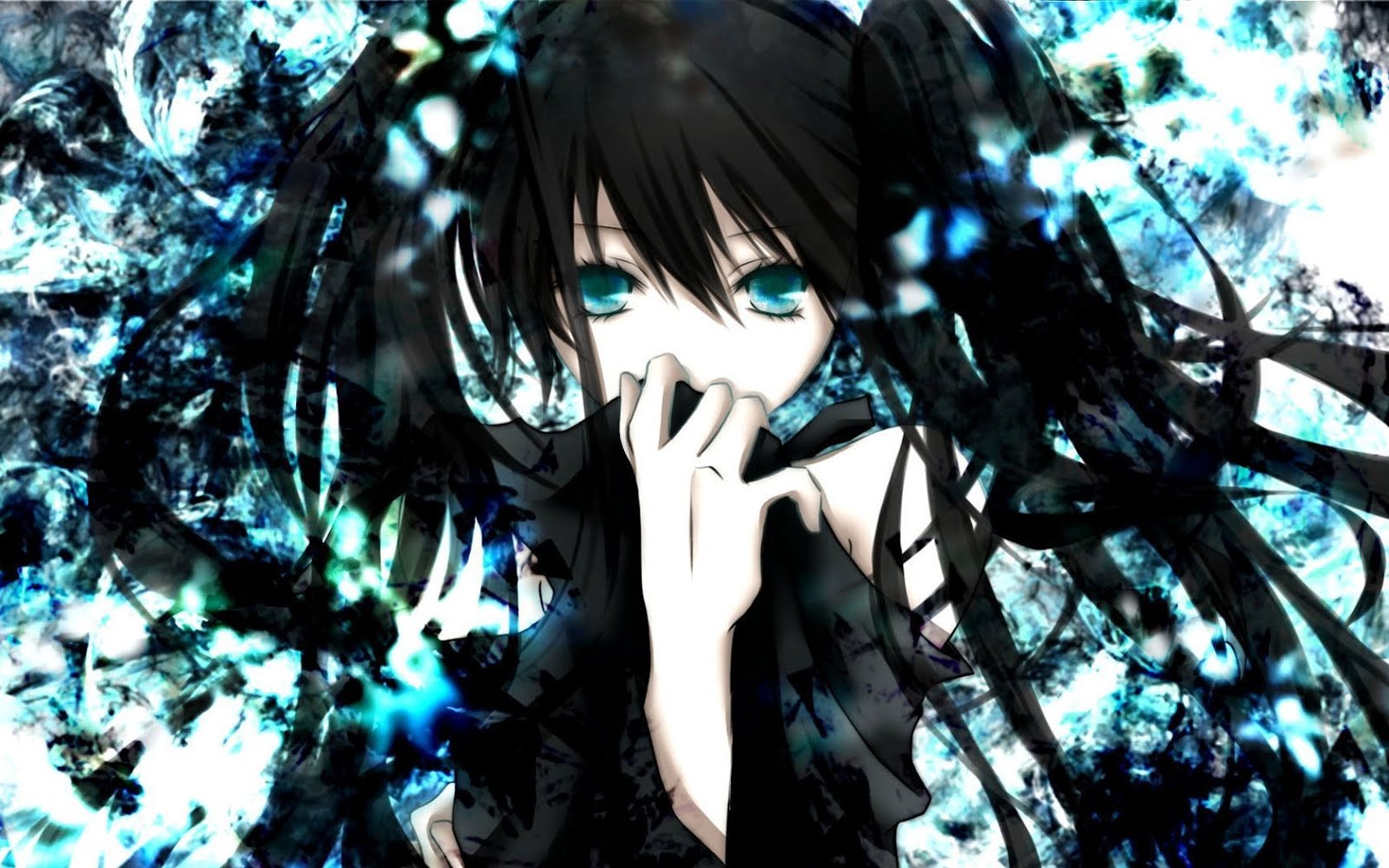 Fonds d'cran Manga Black Rock Shooter Black rock shooter