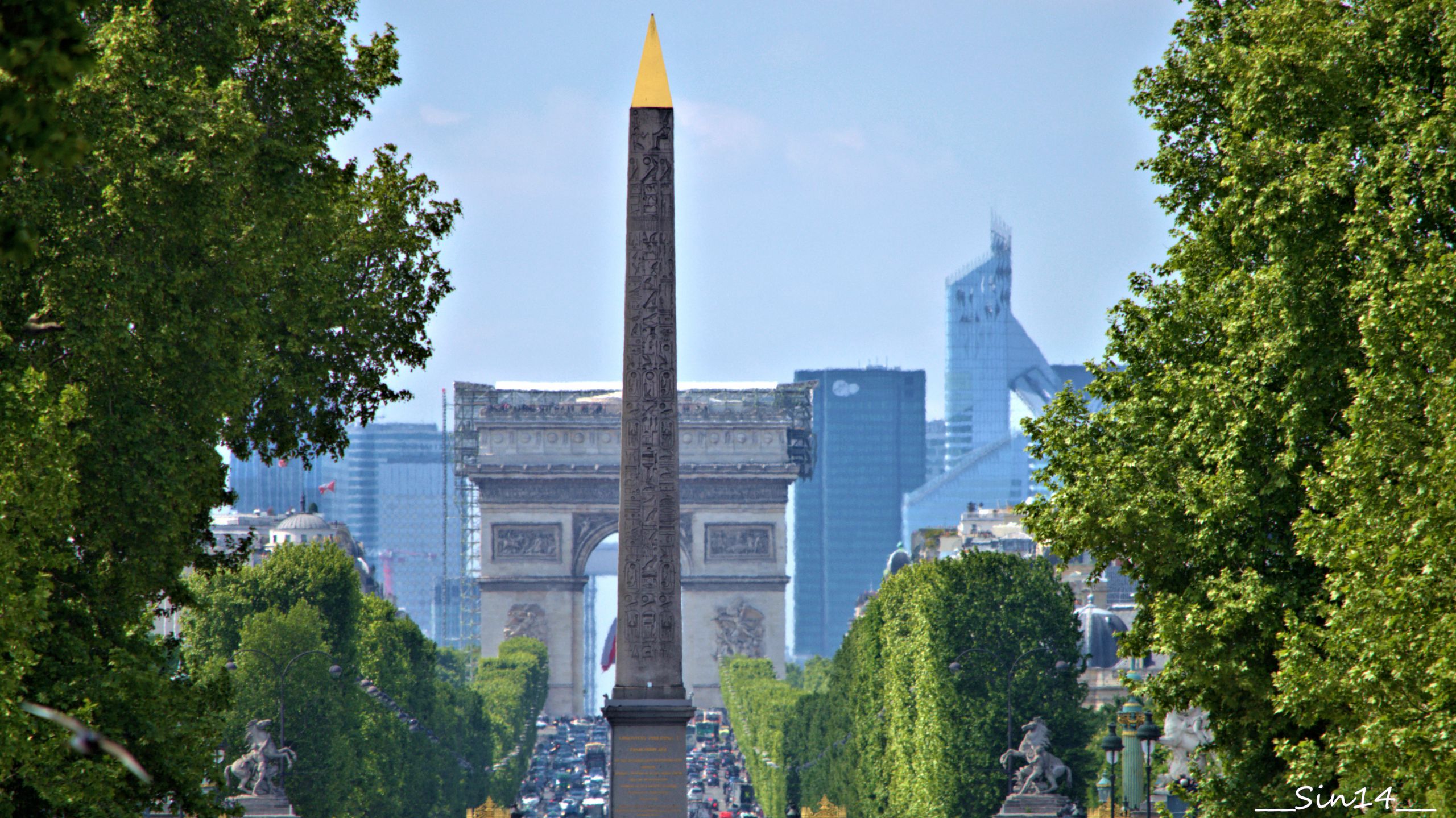 Fonds d'cran Constructions et architecture Statues - Monuments LeJardin des tuileries