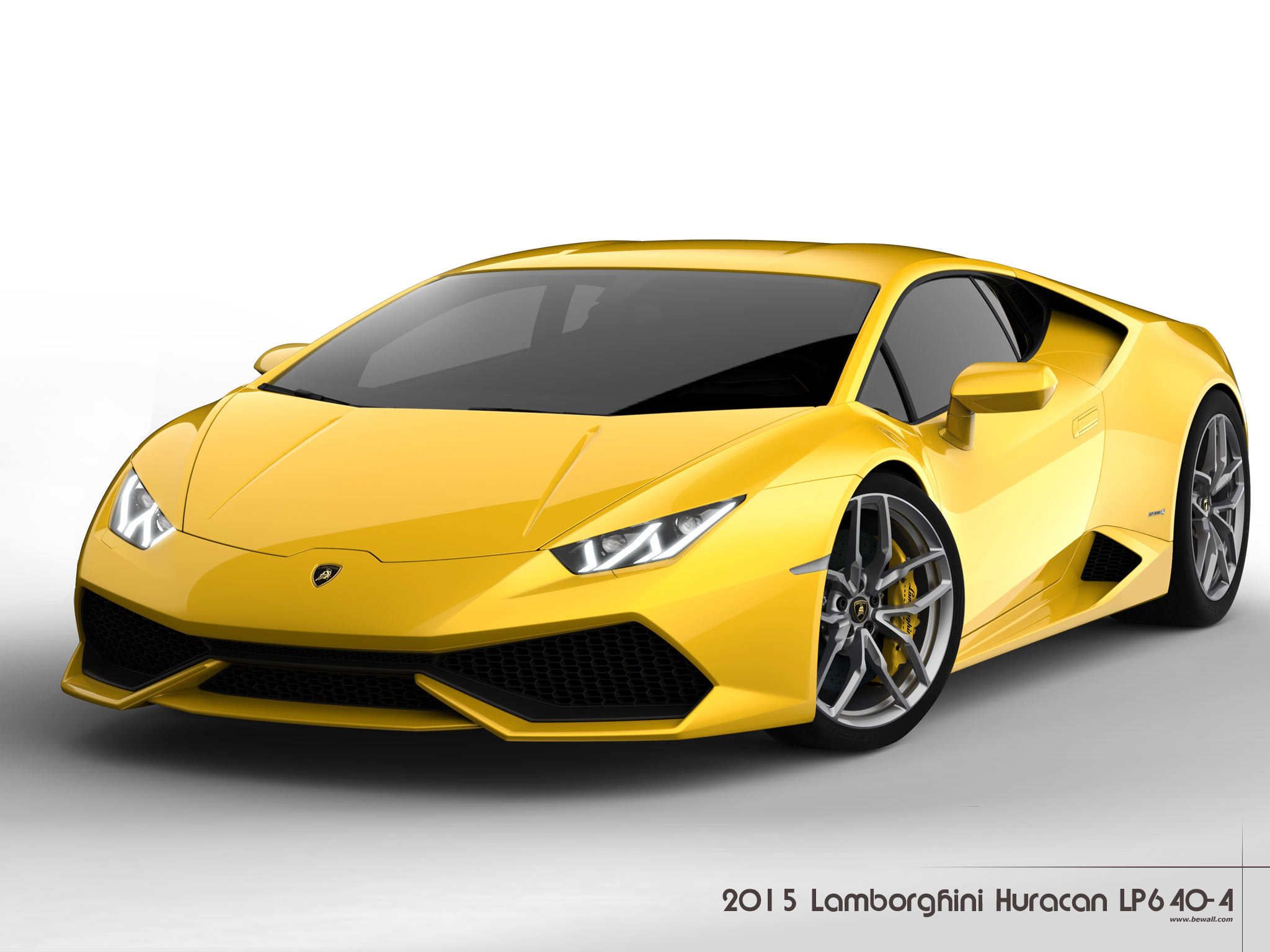 Fonds d'cran Voitures Lamborghini 2015 Lamborghini Huracan LP640-4 jaune