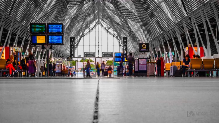 Fonds d'cran Constructions et architecture Gares - Rails Gare St Roch Montpellier