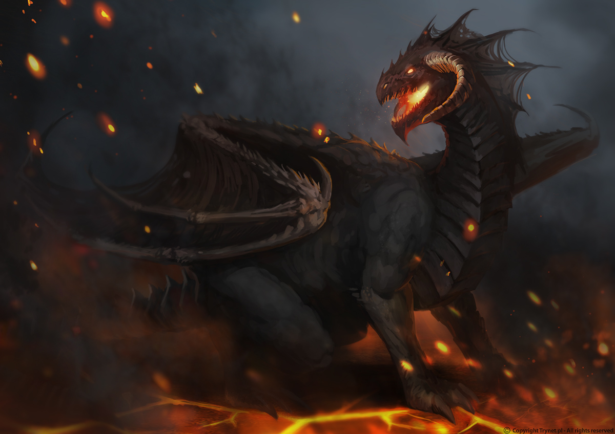 Wallpapers Fantasy and Science Fiction Creatures : Dragons Dragon