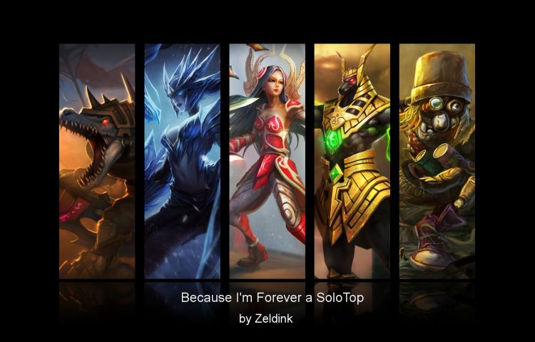 Fonds d'cran Jeux Vido League of Legends - Clash of Fates Because I'm forever a League of Legends pro playeur. by Zeldink !