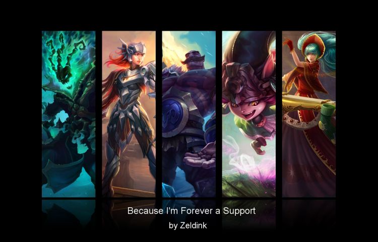 Wallpapers Video Games League of Legends - Clash of Fates Because I'm forever a League of Legends pro playeur. by Zeldink !