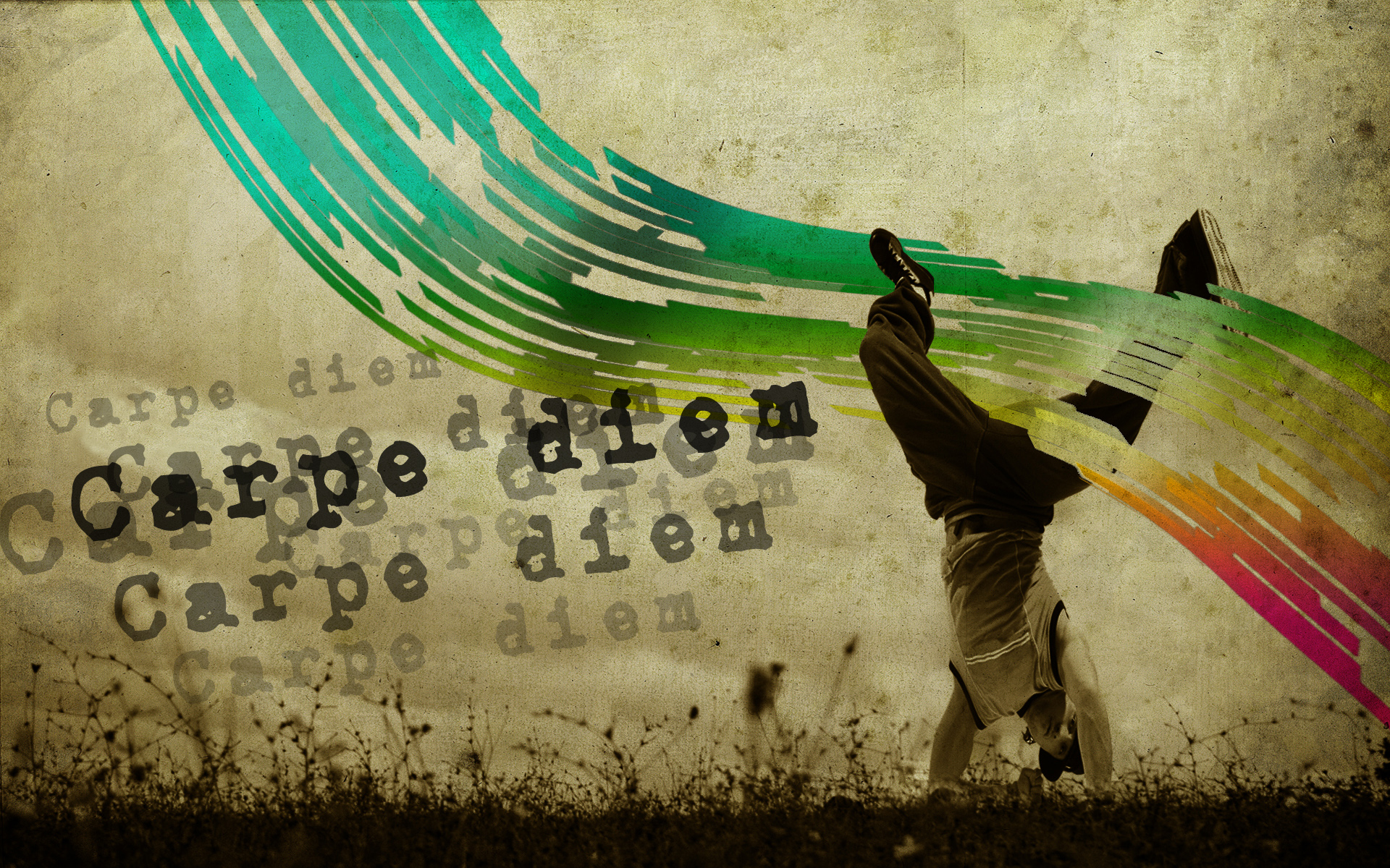 Wallpapers Digital Art Style Zen Carpe diem