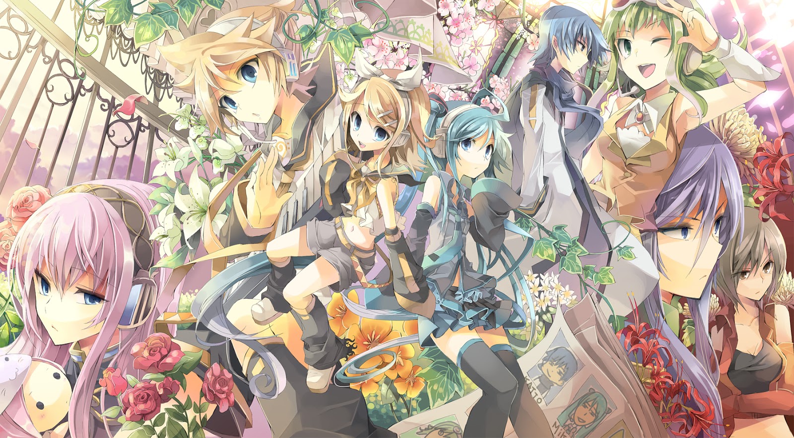 Wallpapers Manga Vocalods 